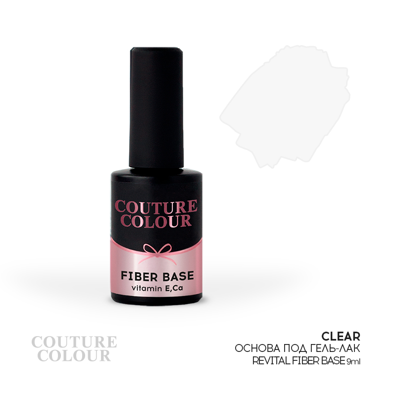 Прозрачная файбер база Couture Colour Revital Fiber Base Clear 9 мл ()